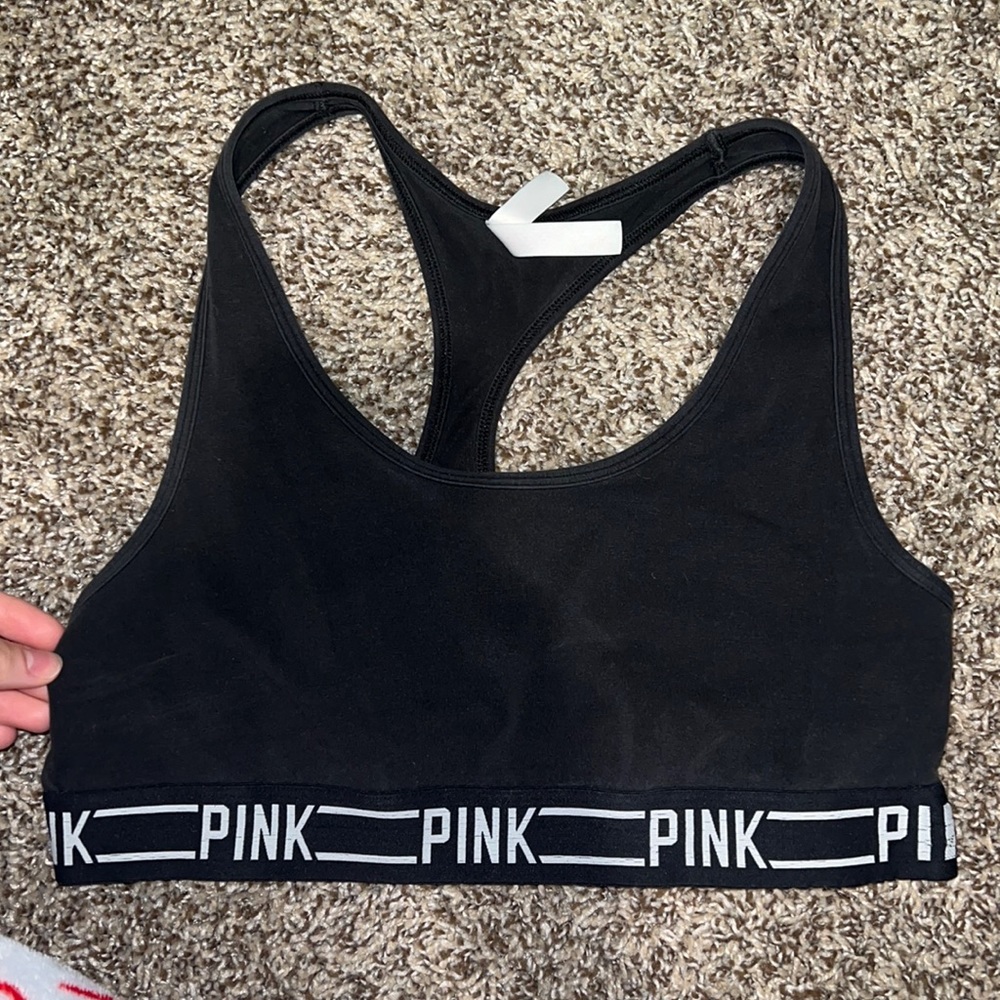 Black Victoria secret sports bra